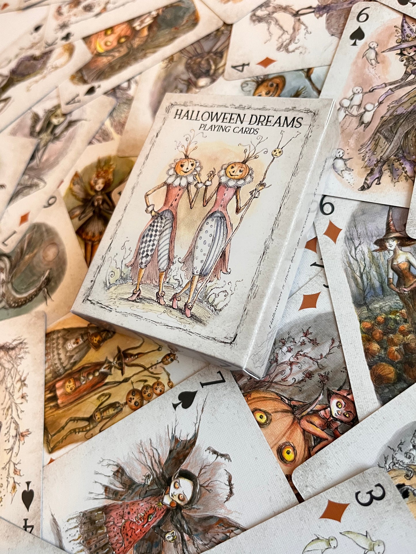 Halloween Dreams Playing Cards