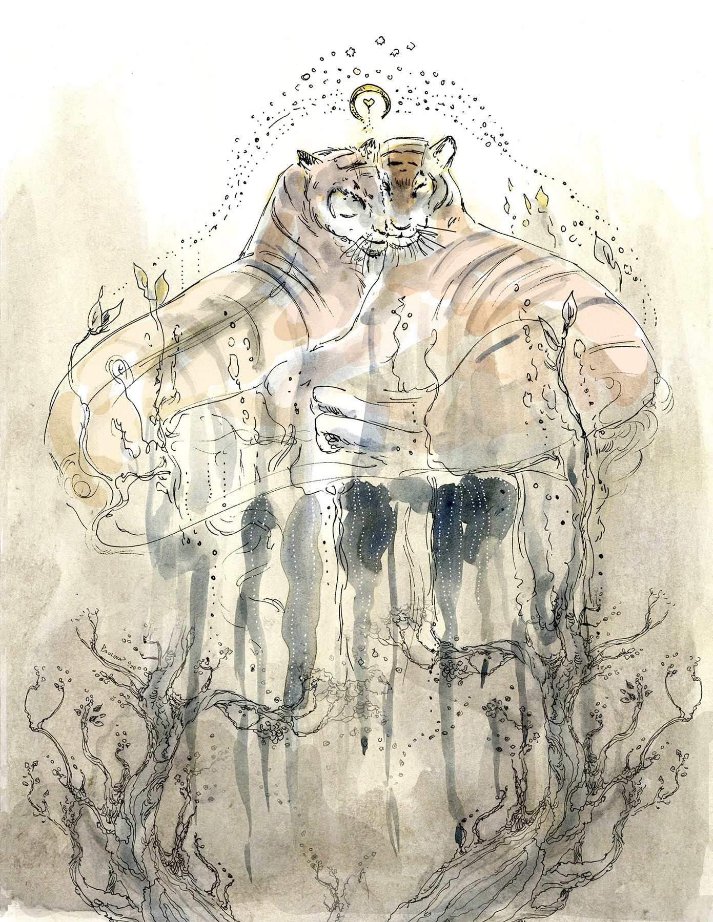 Tree Tigers (The Dreaming Way)