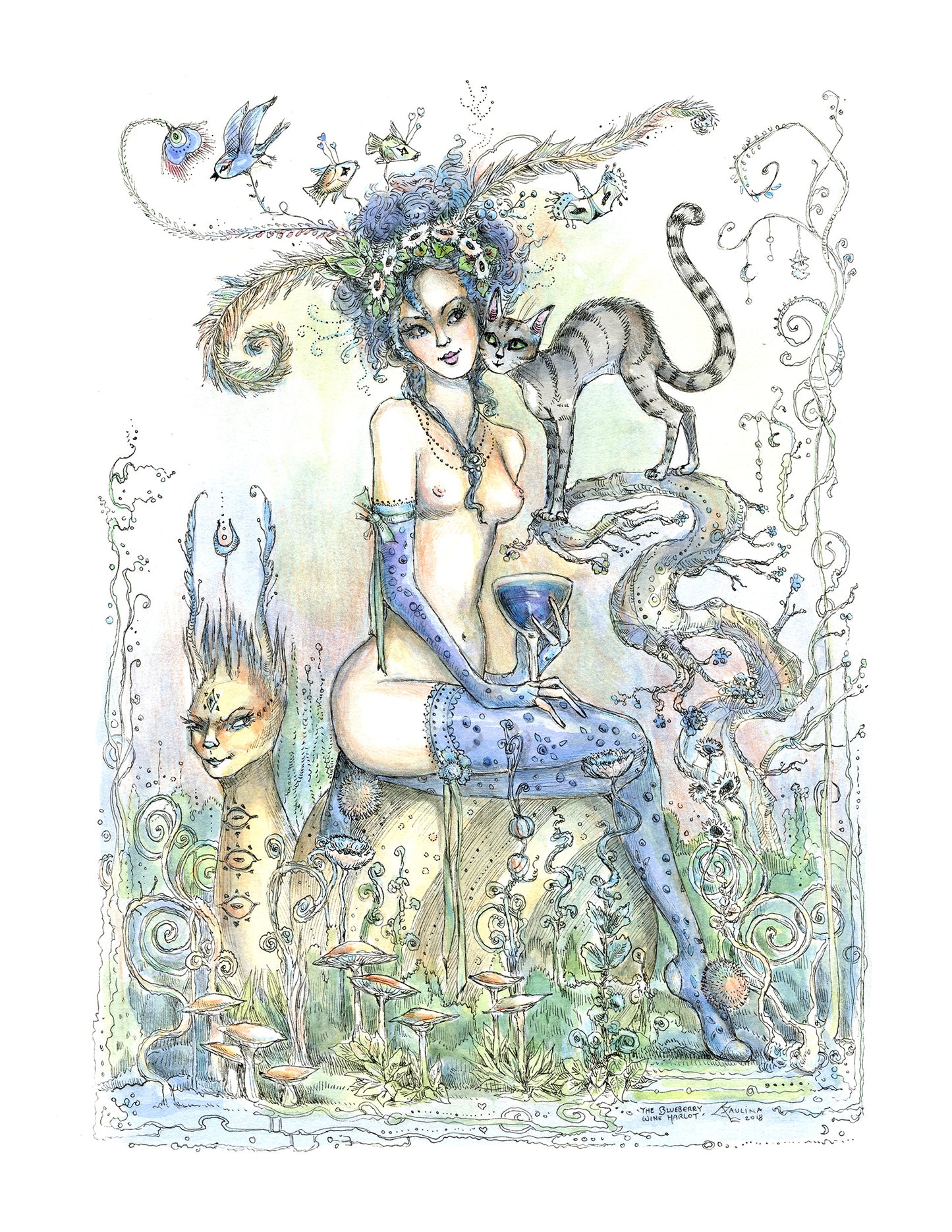 Blueberry Wine Harlot