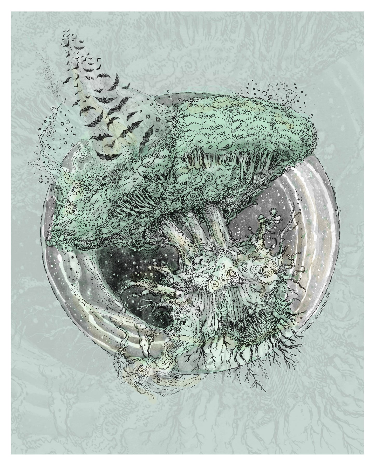 Breathe (Tree with Bats)