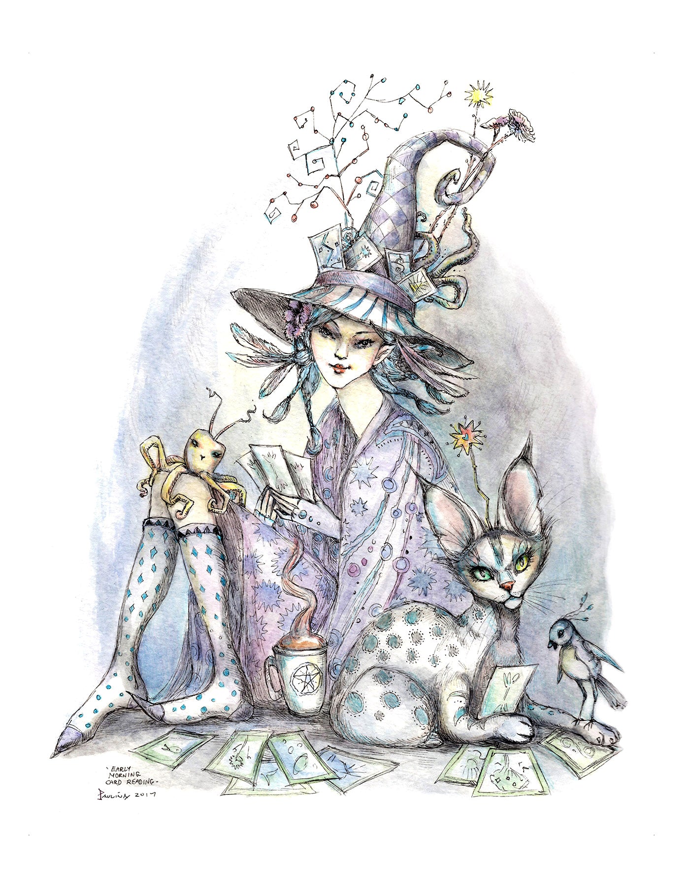 Early Morning Card Reading