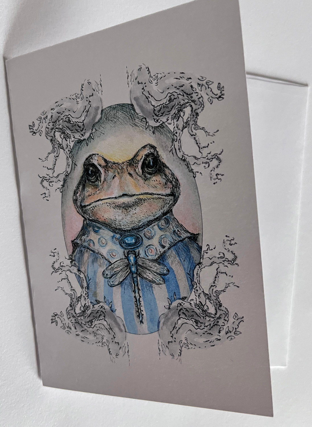Gibby the Toad Note Card