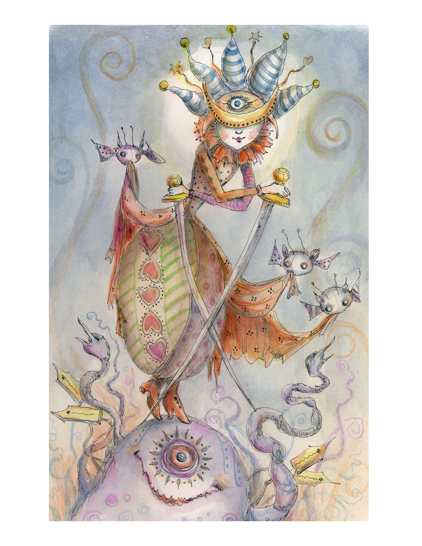 Two of Swords (Joie de Vivre)