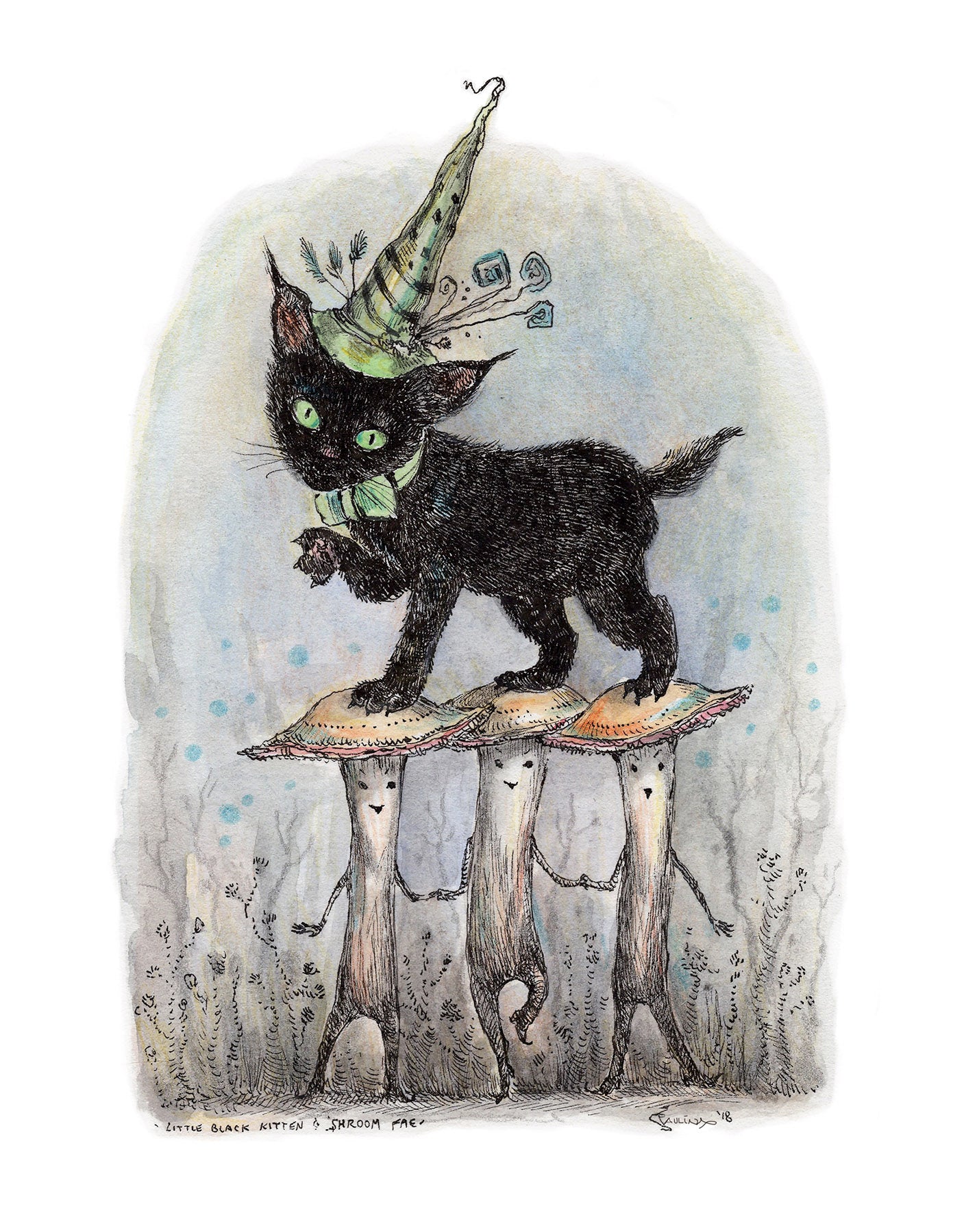 Little Black Kitten 1