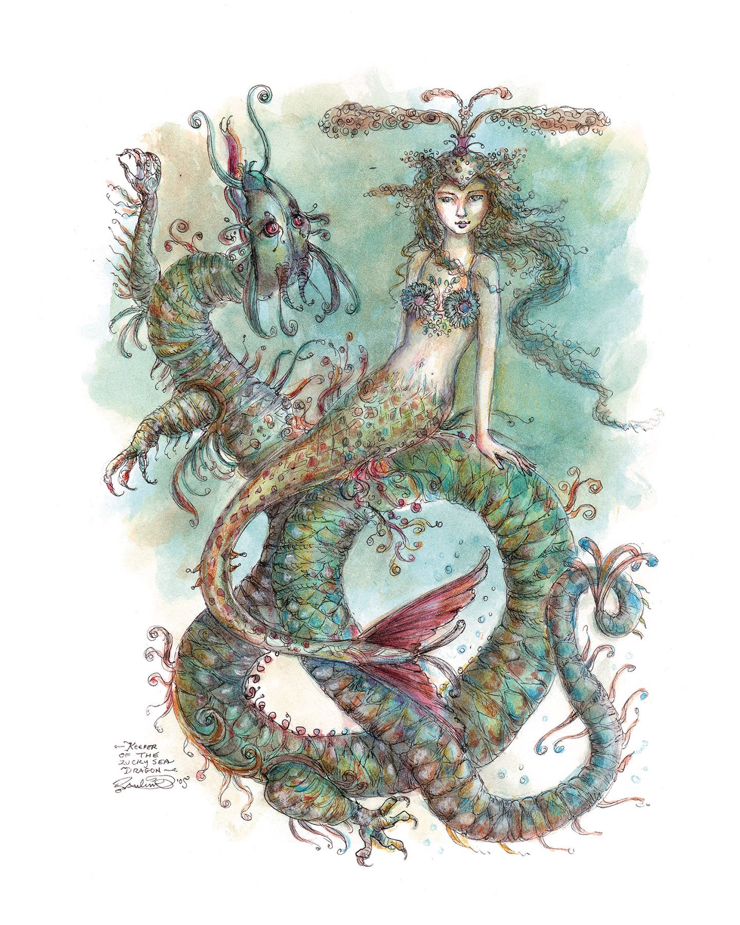 Keeper of the Lucky Sea Dragon