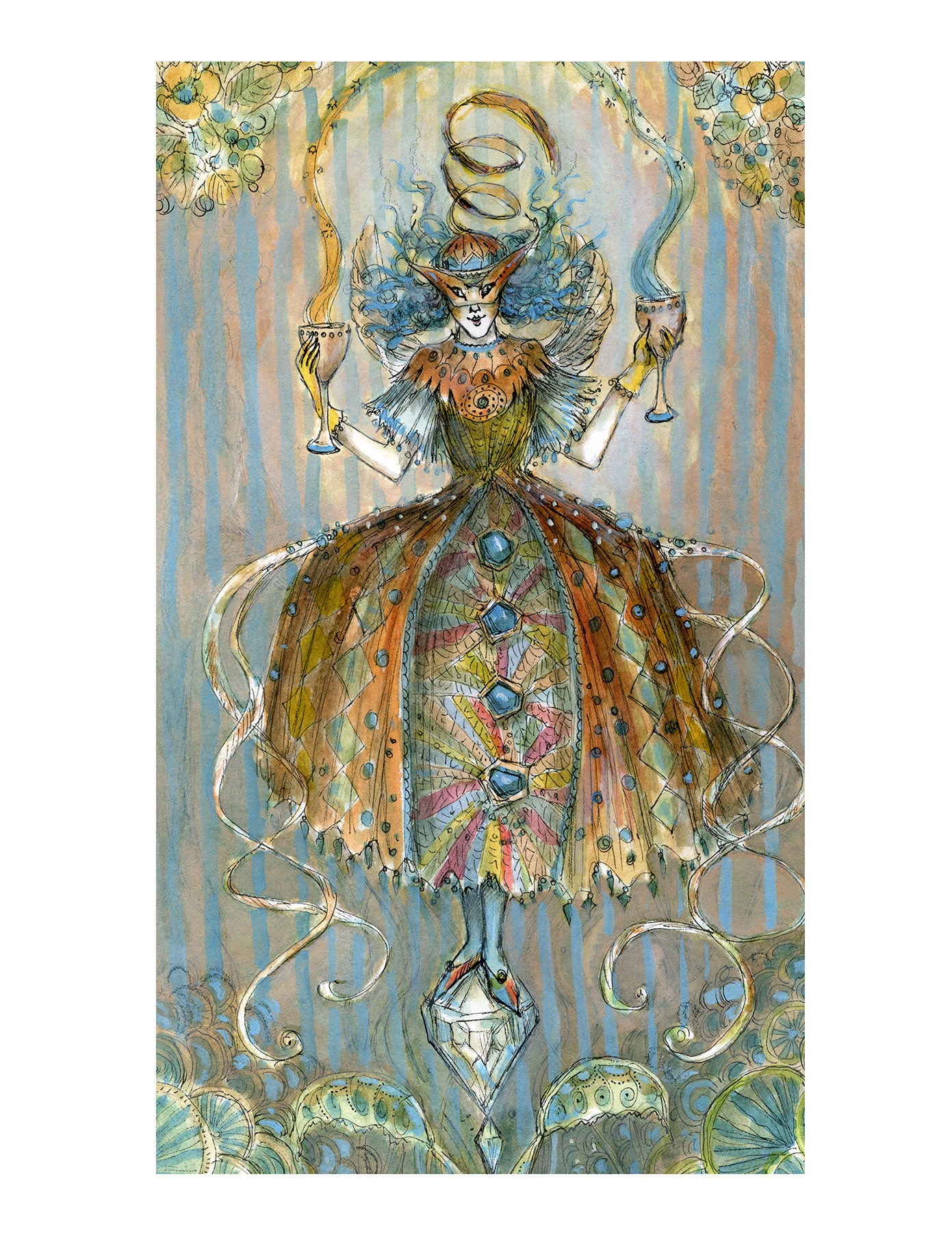 Temperance (Paulina Tarot)