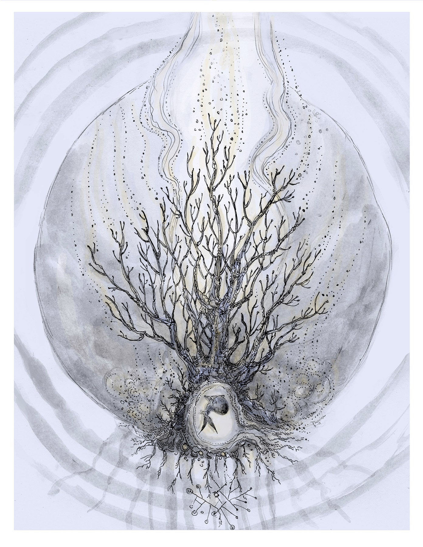 Rings of Earth and Sky