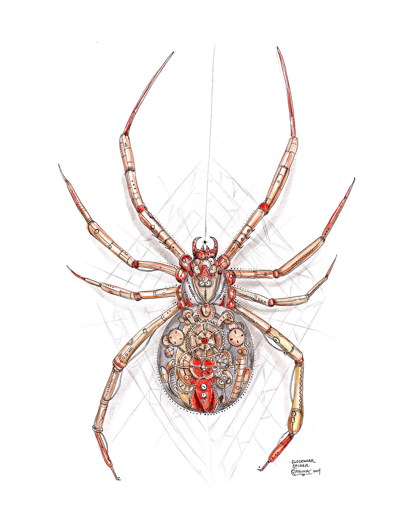 Clockwork Spider
