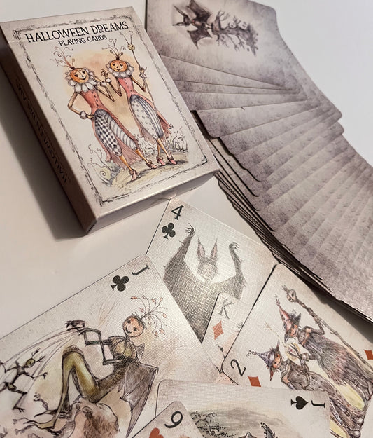 Halloween Dreams Playing Cards