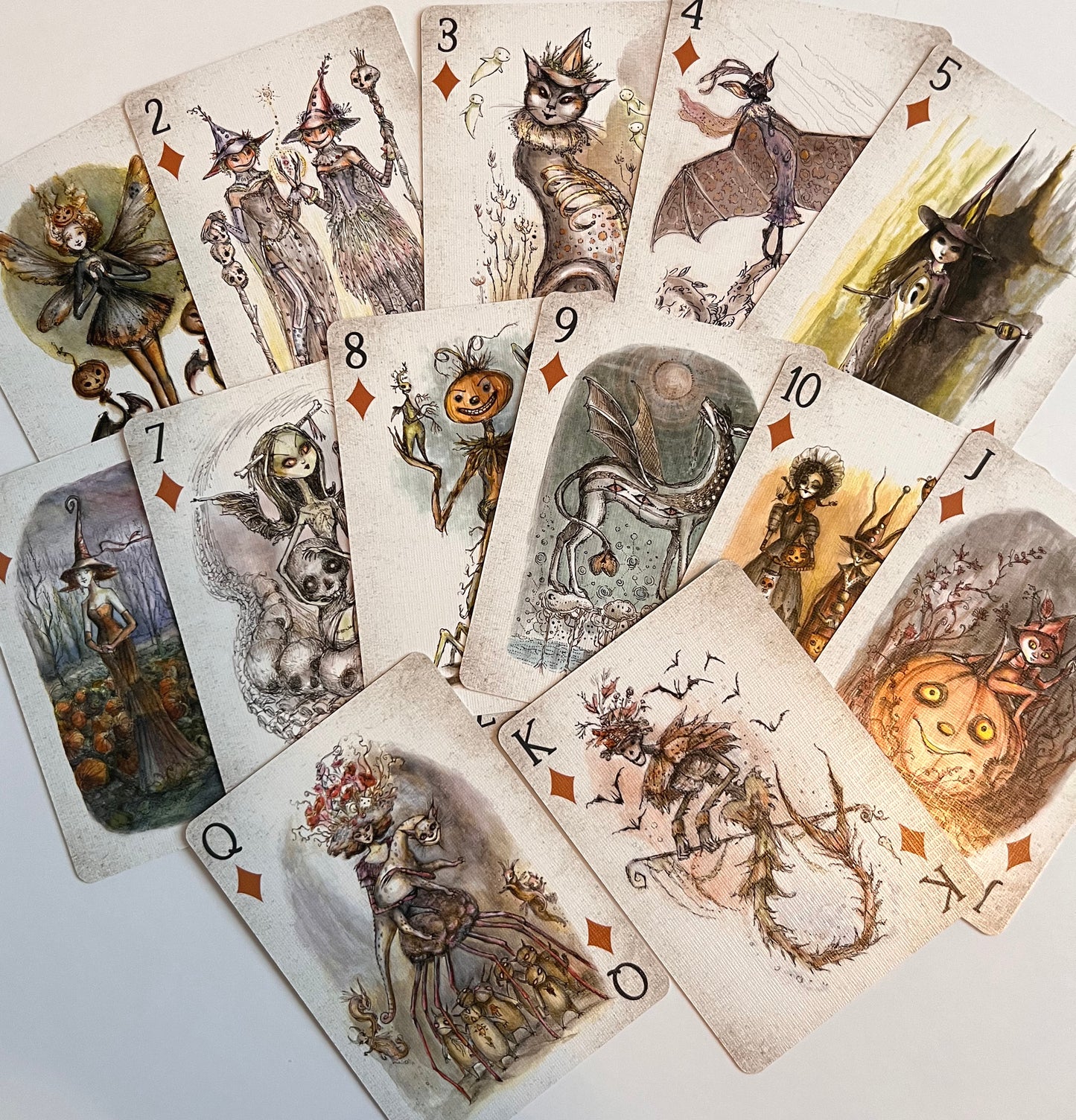 Halloween Dreams Playing Cards