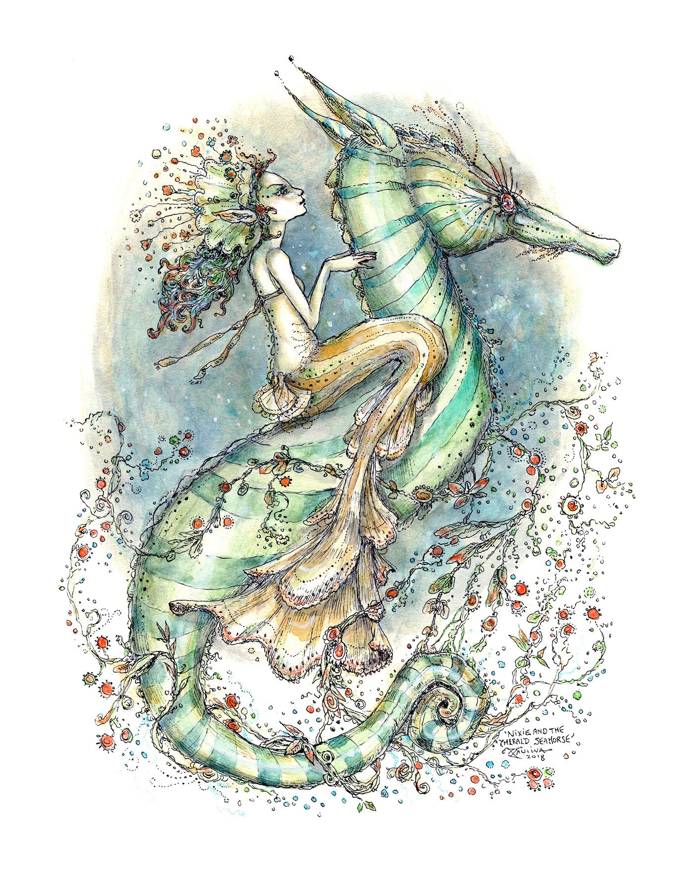 Nixie and the Emerald Seahorse