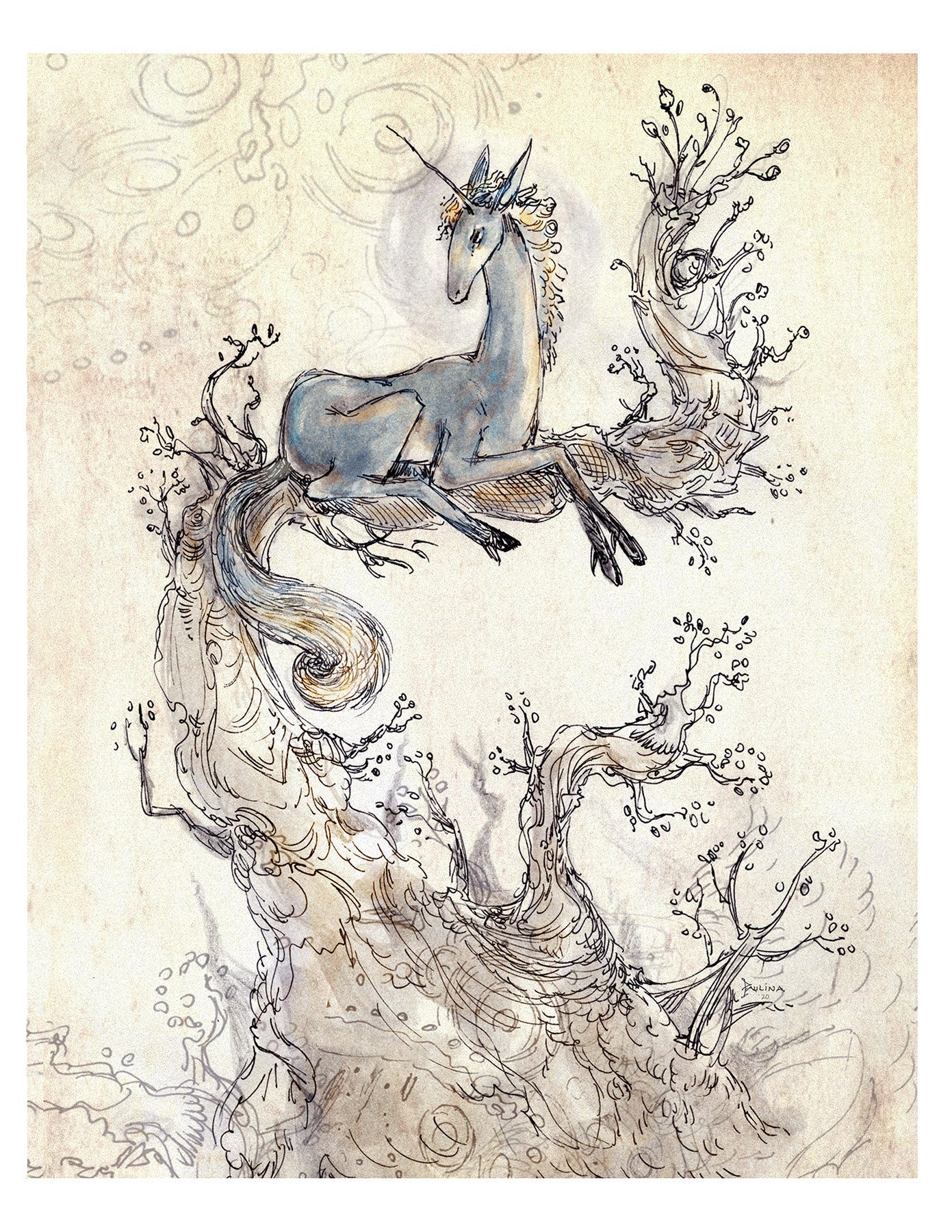 Oak-Tree Unicorn