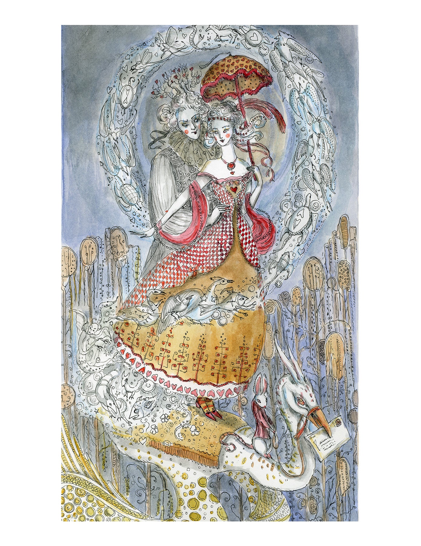 The Lovers (Paulina Tarot)