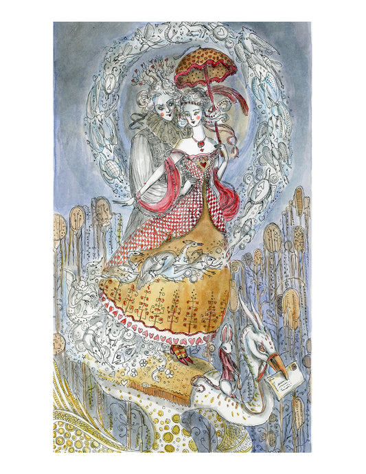 The Lovers (Paulina Tarot)