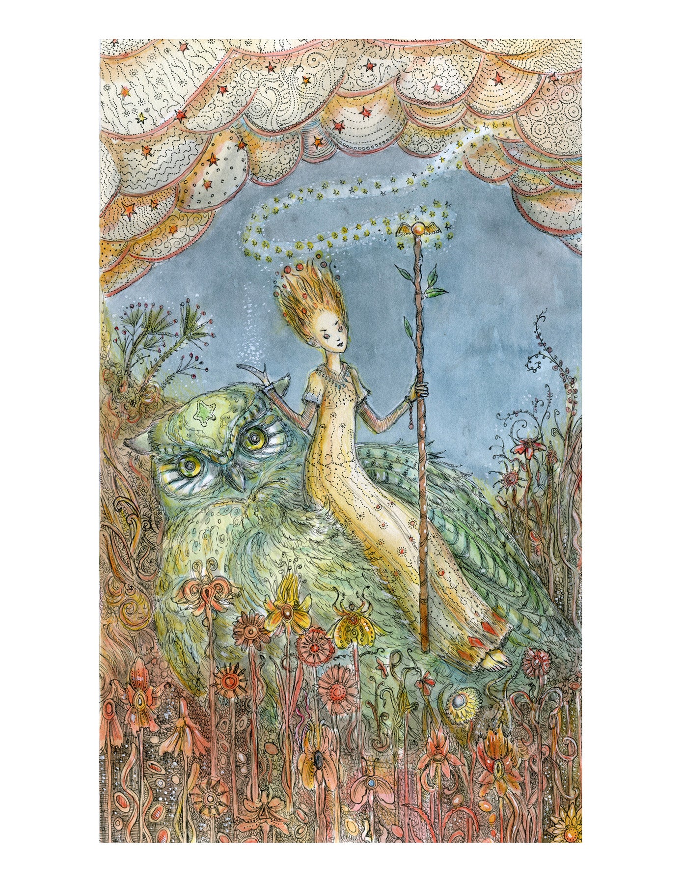 Ace of Wands (Paulina Tarot)