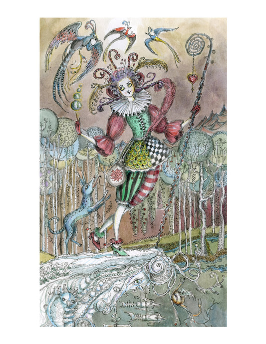 The Fool (Paulina Tarot)