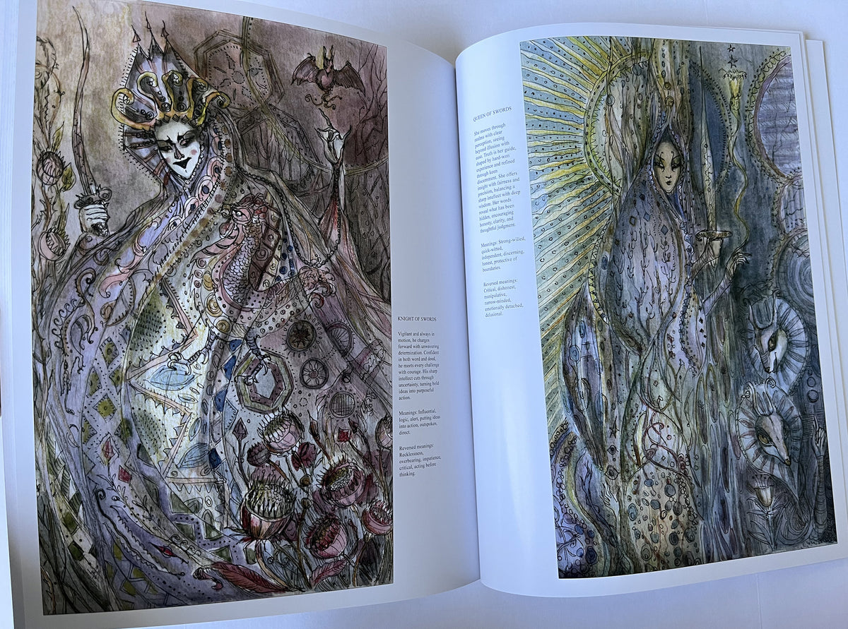 NEW: The Living Arcana: A Visual Journey Through the Paulina Tarot (signed limited-edition book)