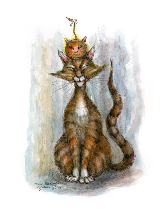 The Purrfect Pumpkin