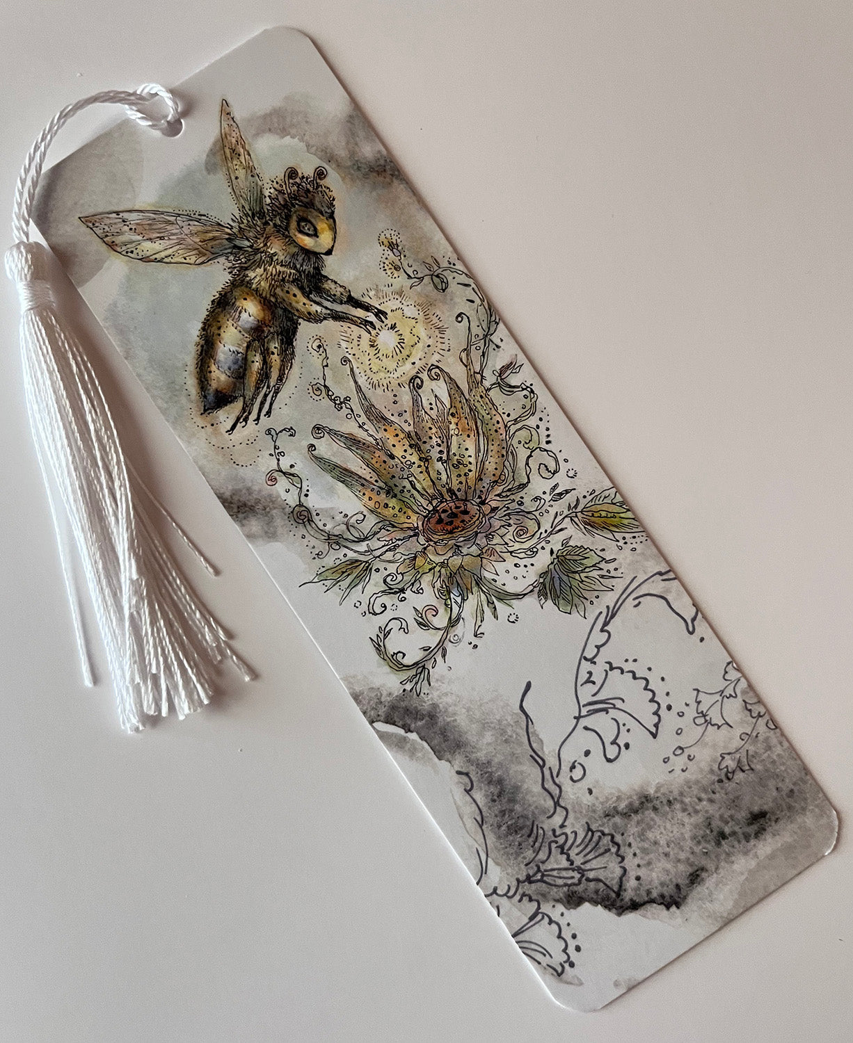 Bee and Mouse Bookmark
