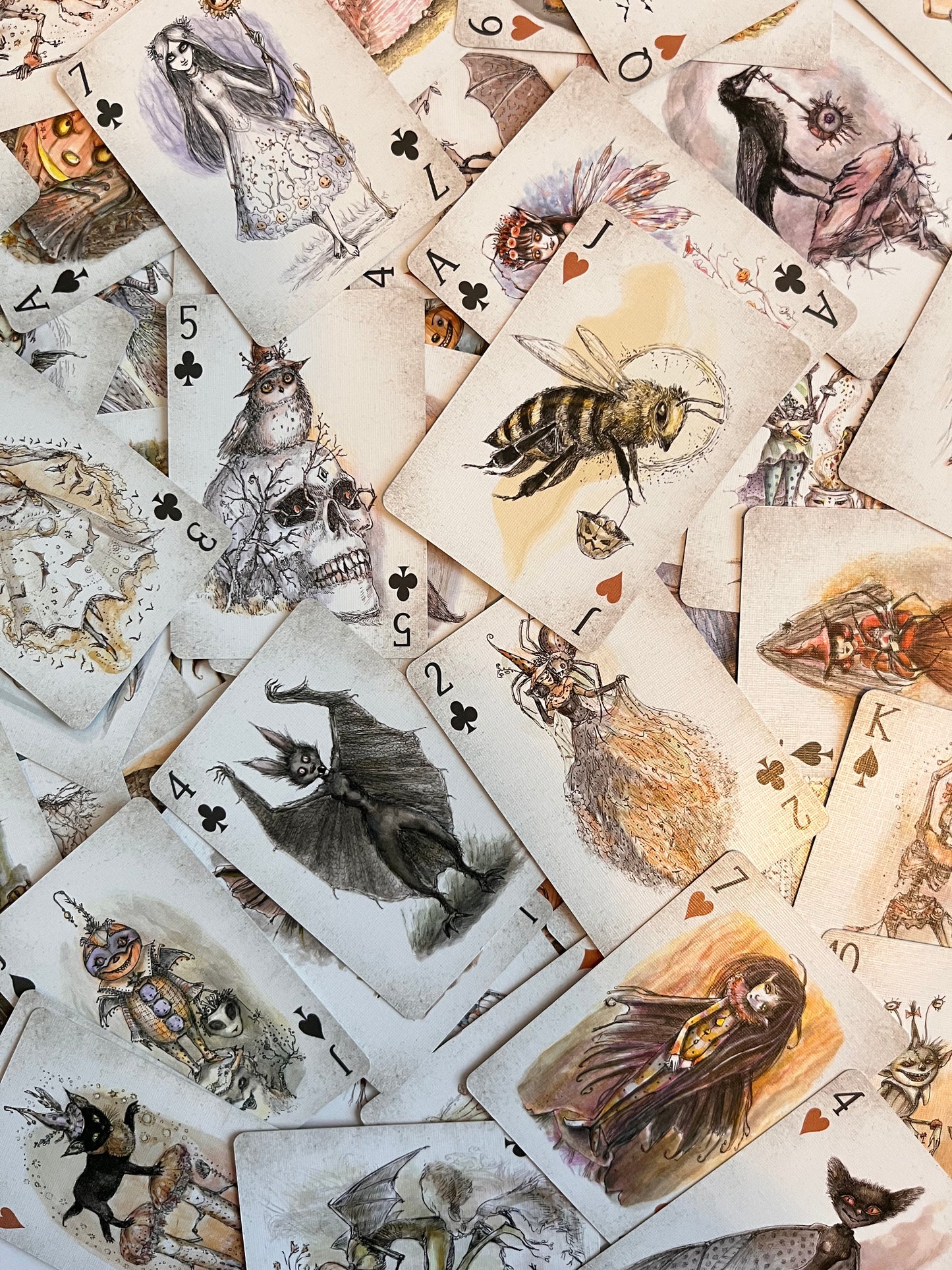 Halloween Dreams Playing Cards