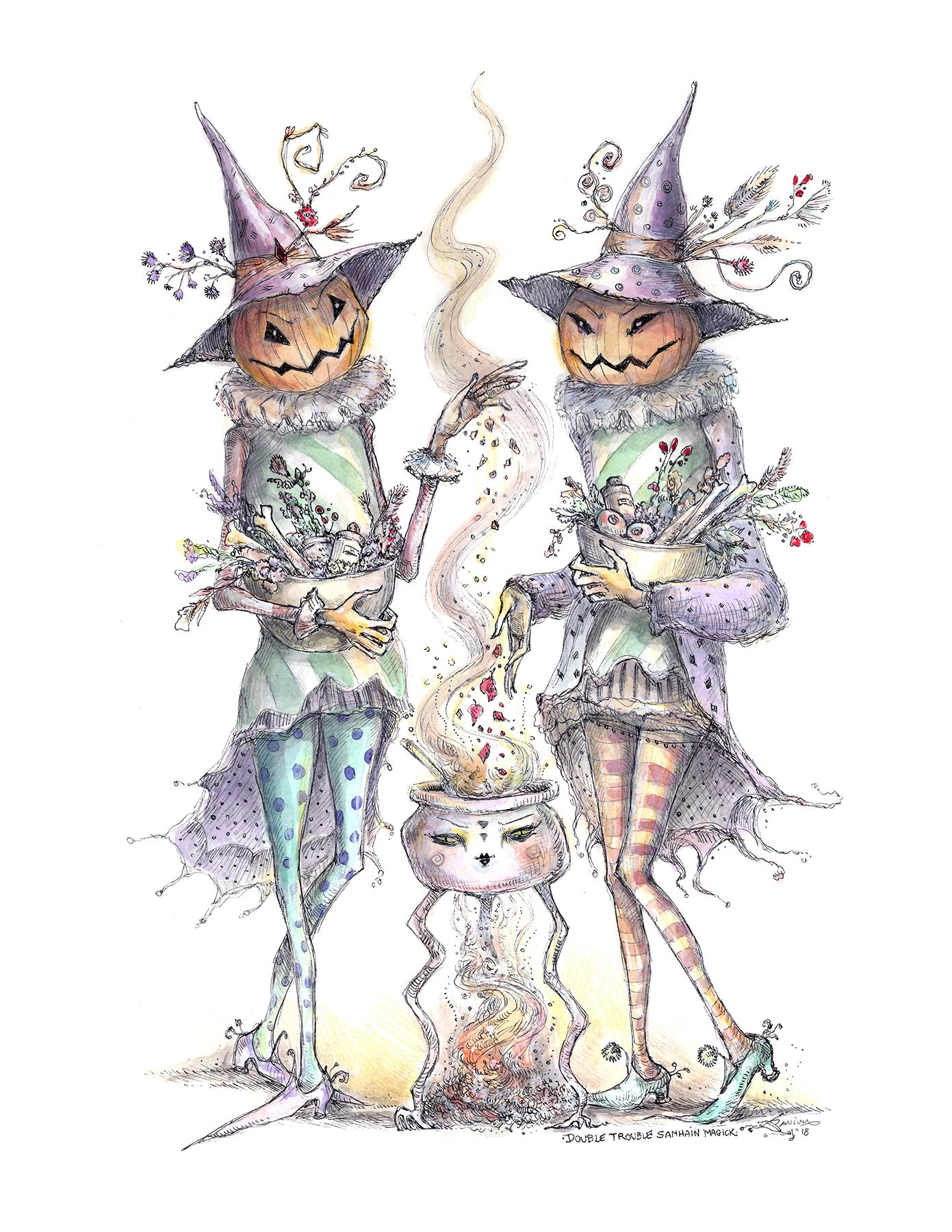 Double Trouble Samhain Spell