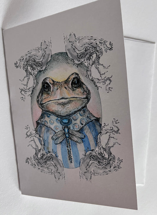 Gibby the Toad Note Card