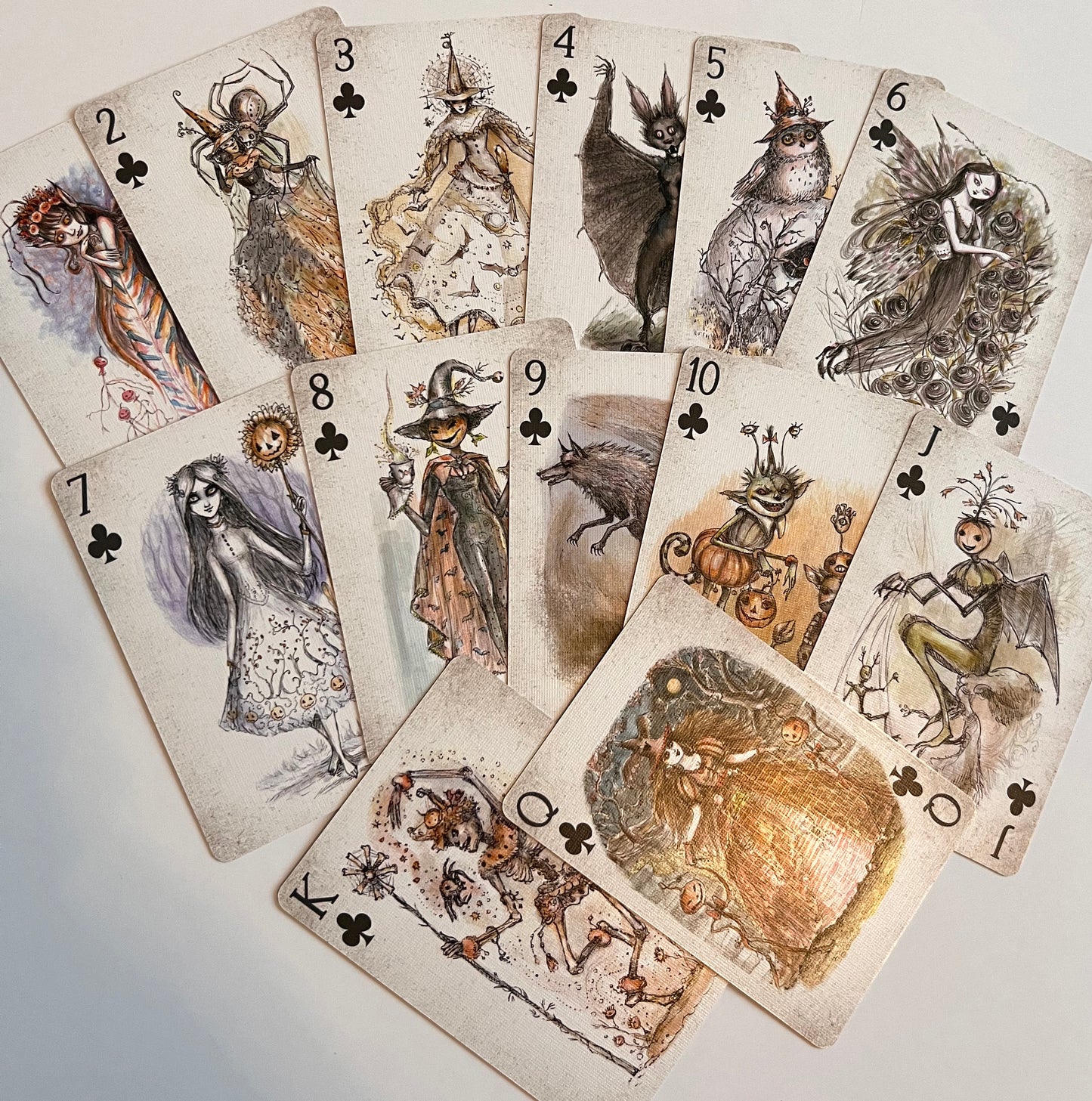 Halloween Dreams Playing Cards