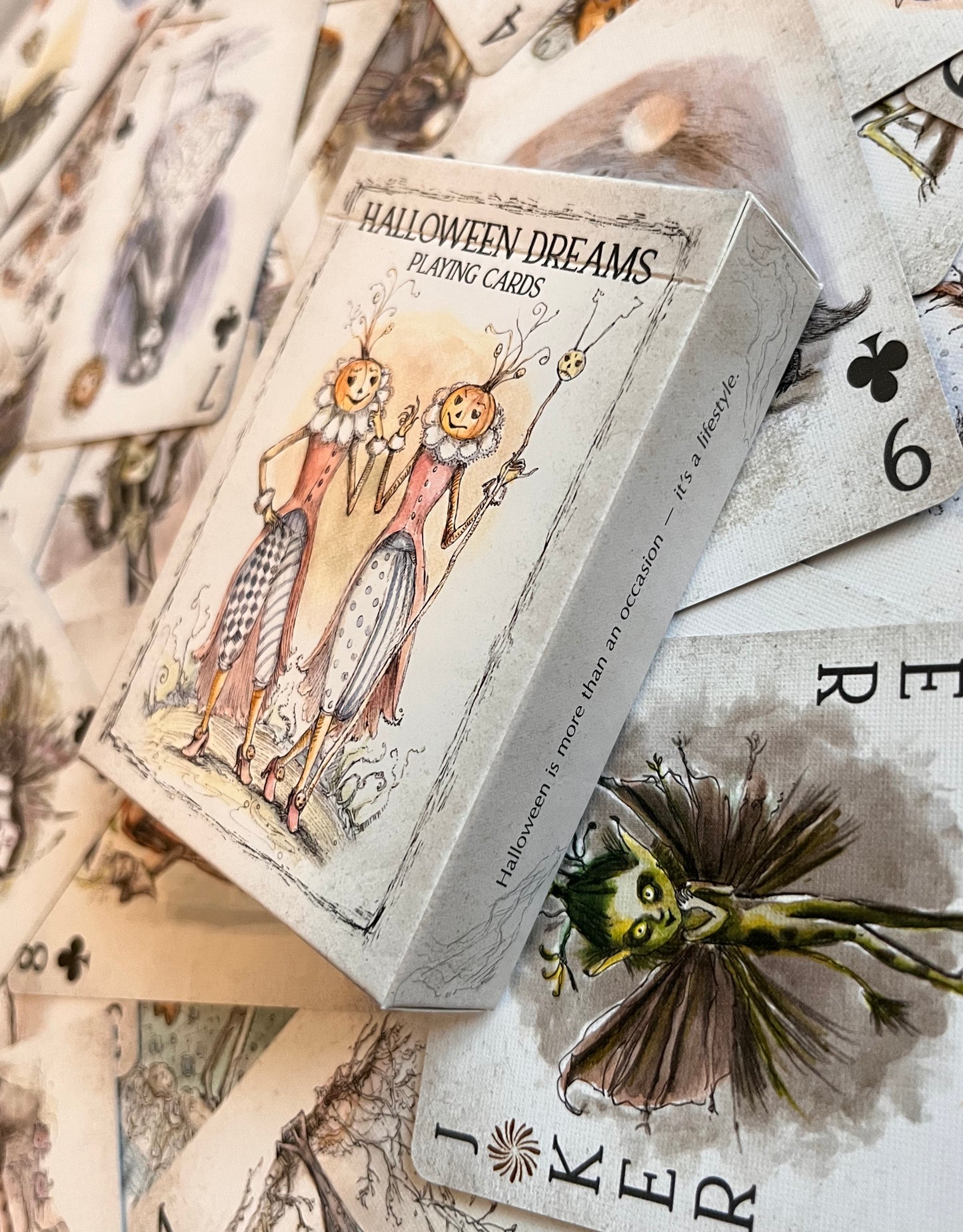 Halloween Dreams Playing Cards