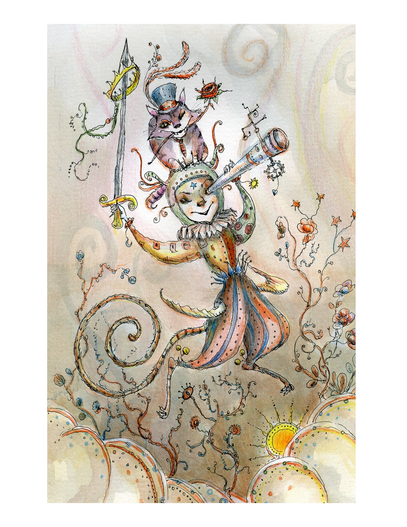 Ace of Swords (Joie de Vivre)