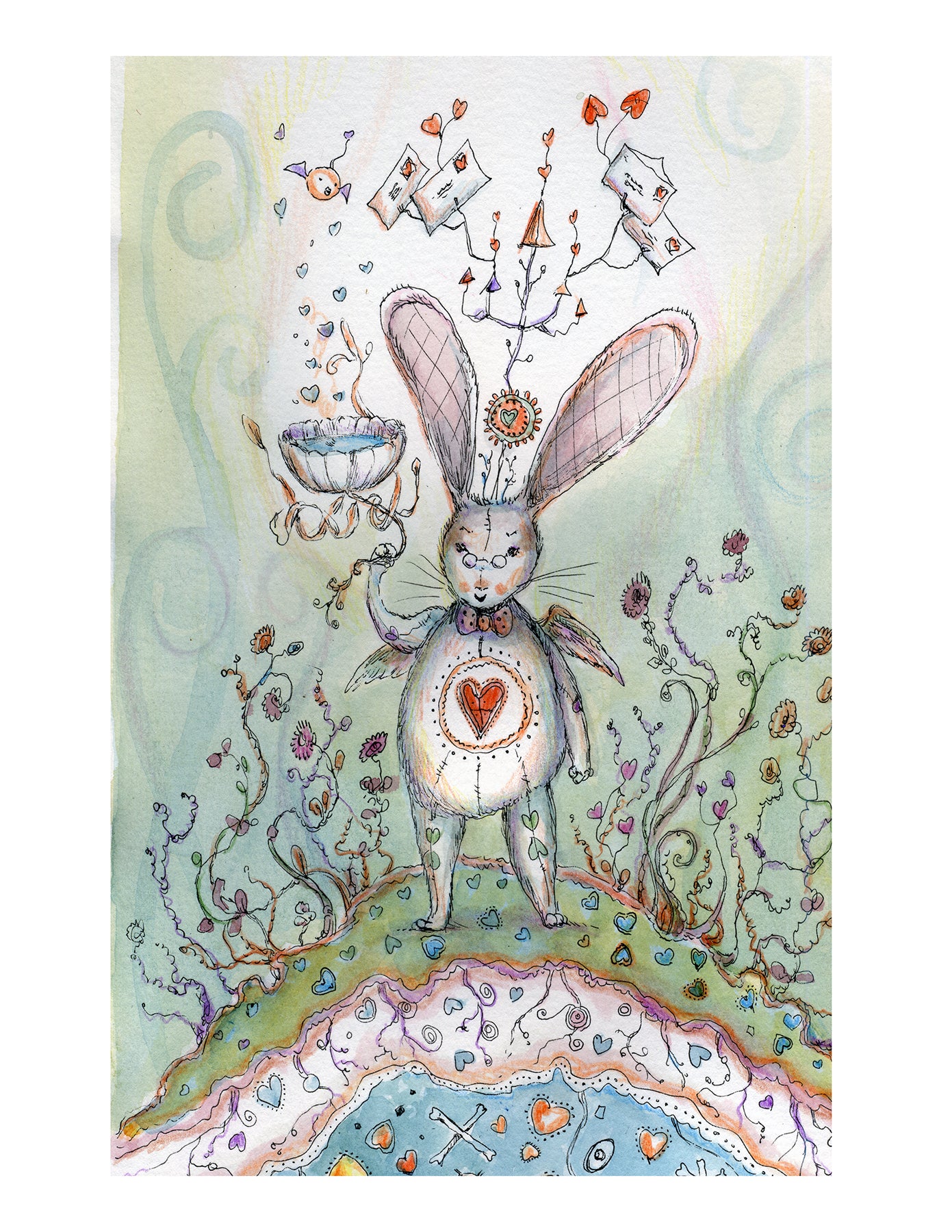 Page of Cups (Joie de Vivre)