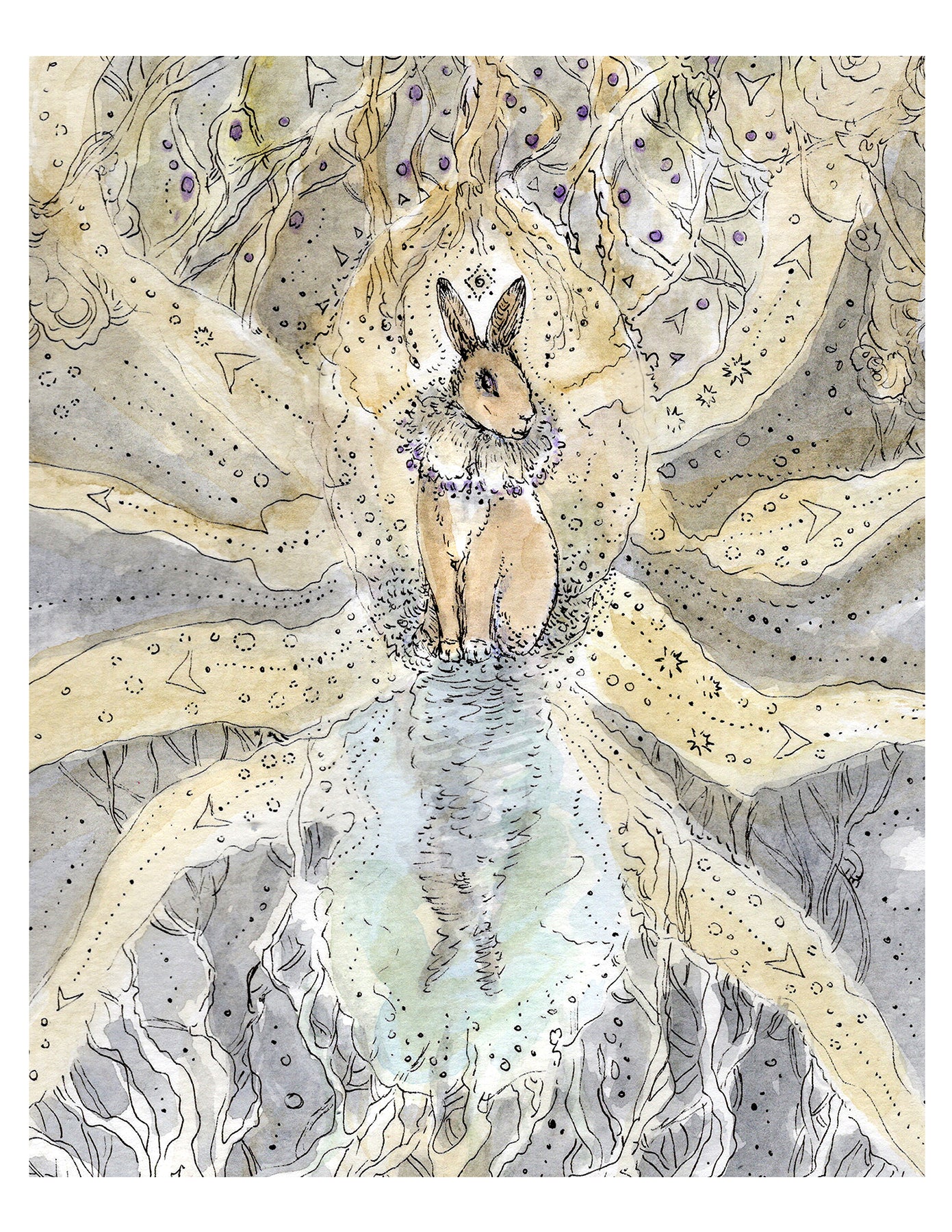 Glowpaths and Reflections