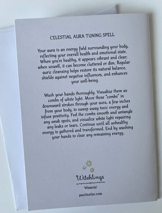 Witchling Note Card: Aura Tuning Spell